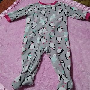 Winter Fleece Footed PJ